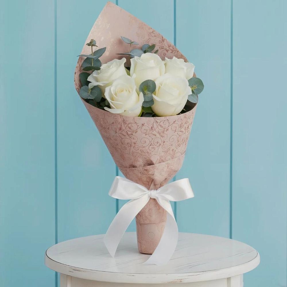 Букет контраст в Касимове Букет цветов из: Розы в Касимове