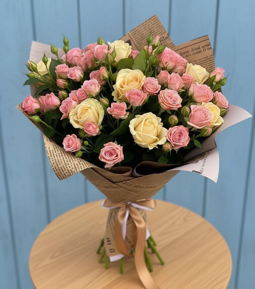 Букет варенье из роз в Касимове Букет цветов из: Розы в Касимове