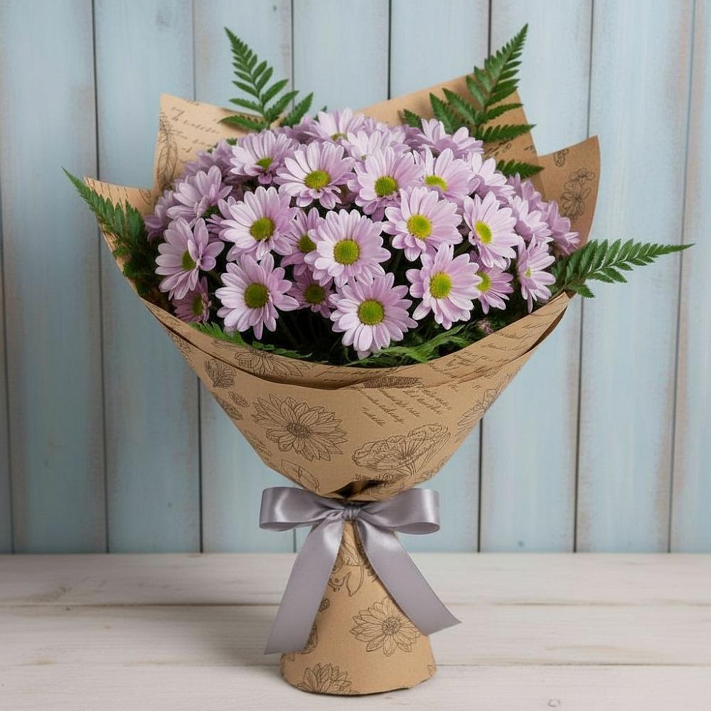 Букет соблазн в Касимове Букет цветов из: Хризантемы в Касимове