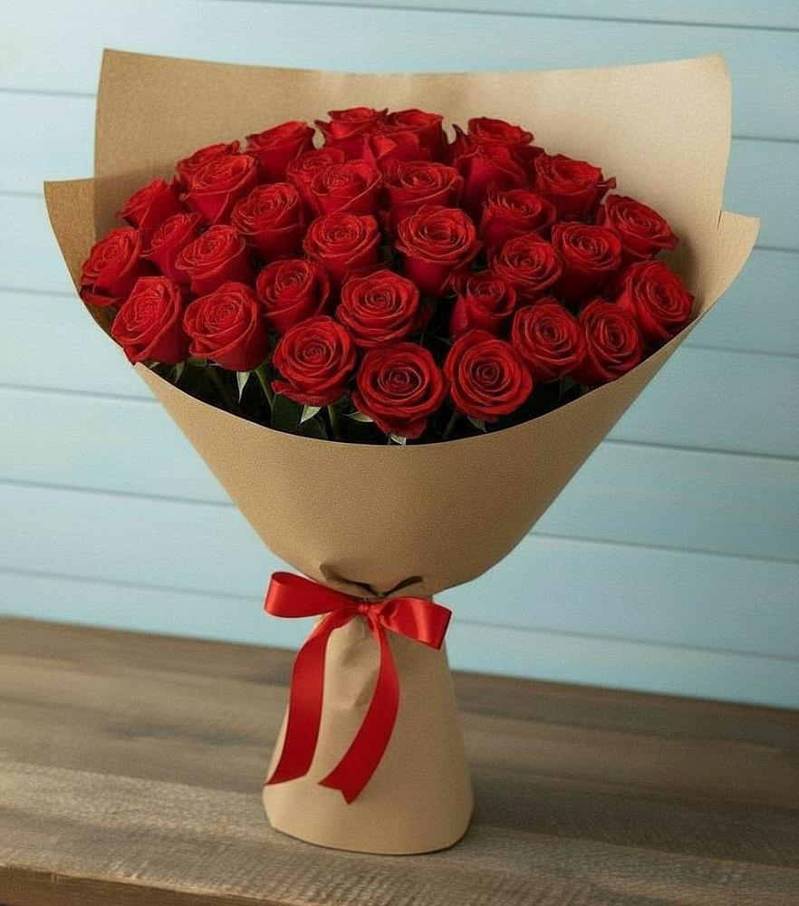 Букет Красные розы Милано в Касимове