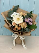 Букет цветов из:  Герберы и Хризантемы в Касимове