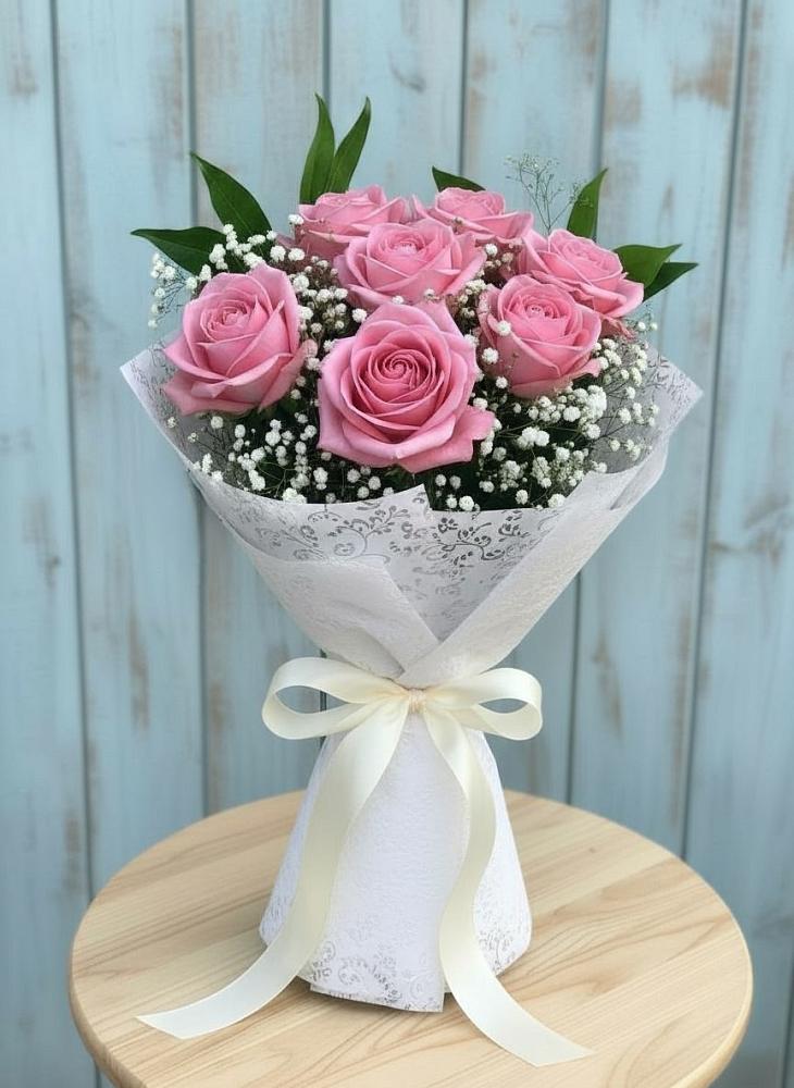 Букет шик блеск в Касимове Букет цветов из: Розы в Касимове