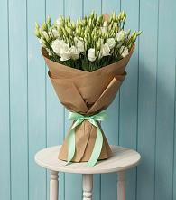 Букет Утренняя Свежесть в Касимове Букет цветов из:  Лизиантусы в Касимове