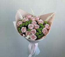 Букет доброе утро в Касимове Букет цветов из:  Розы и Хризантемы в Касимове