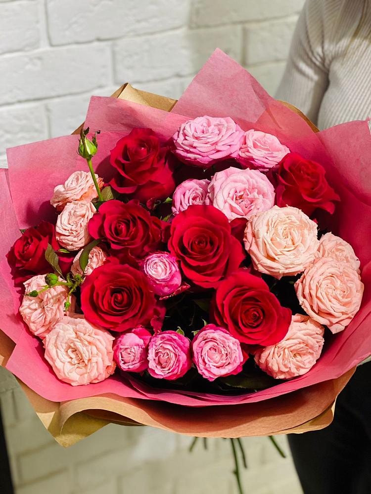 Букет Великолепный в Касимове Букет цветов из: Розы в Касимове