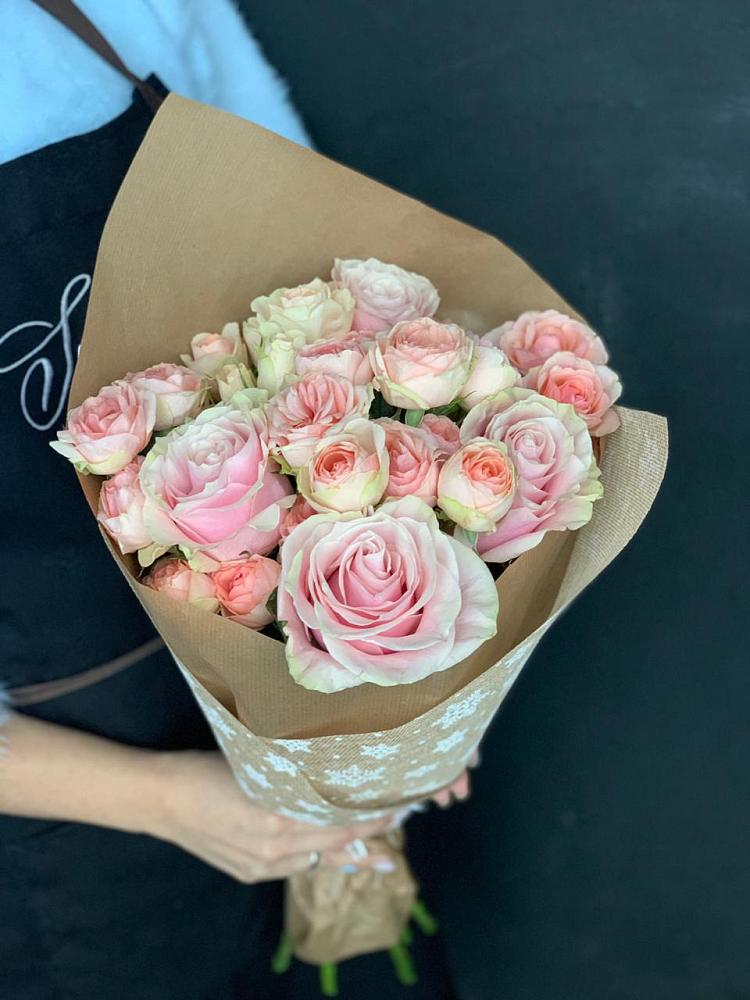 Букет цветов из: Хризантемы и Розы в Касимове