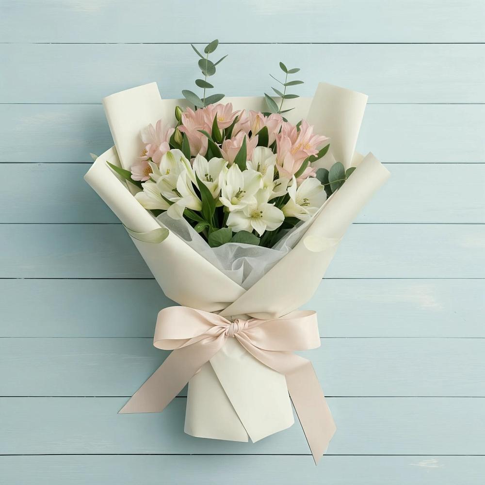 Букет цветов из: Альстромерии в Касимове