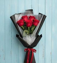 Букет в ритме города в Касимове Букет цветов из:  Розы в Касимове