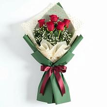 Букет рубиновое очарование в Касимове Букет цветов из:  Розы в Касимове