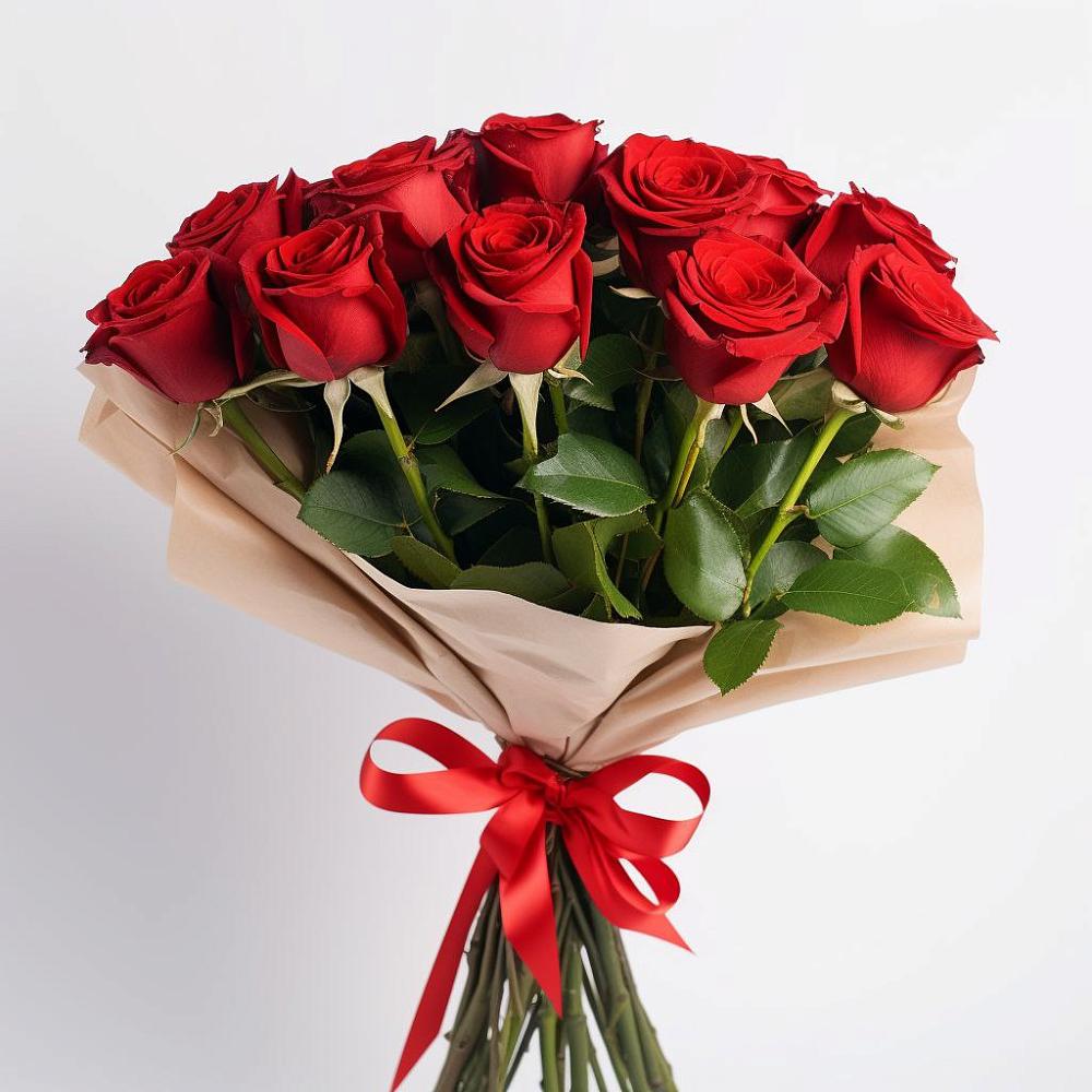 Букет 11 Красных роз Эдлесс Лав в Касимове