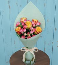 Букет Отличное настроение #REPLACE_PRED# Касимове Букет цветов из:  Розы #REPLACE_PRED# Касимове