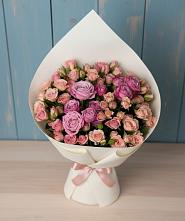 Букет Нежная розовость #REPLACE_PRED# Касимове Букет цветов из:  Розы #REPLACE_PRED# Касимове